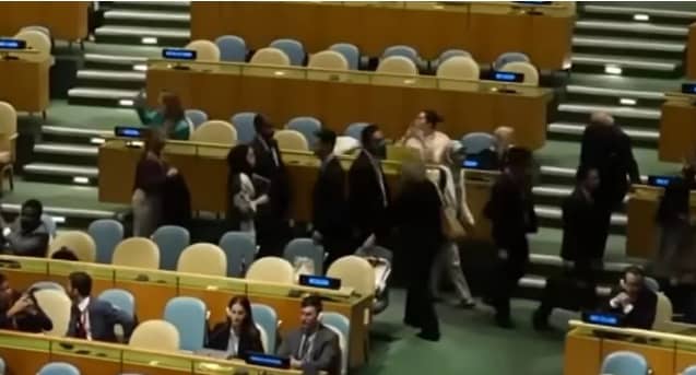 Diplomates quittent l’ONU avant le discours de Netanyahu