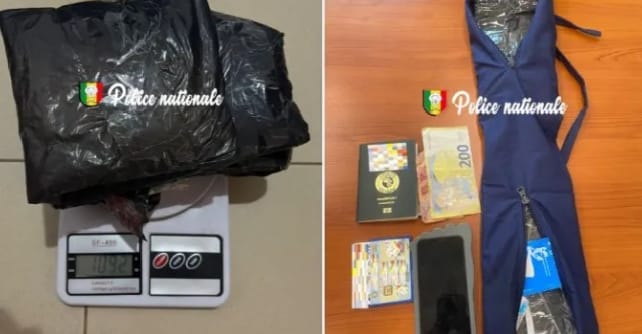 AIBD : Une passagère arrêtée avec 1 kg de cocaïne dissimulé dans une sacoche