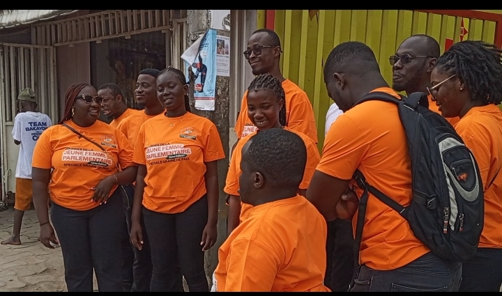 ‎Côte d'Ivoire / Parlement des Jeunes section Cocody : le leadership féminin et la solidarité à l’honneur‎‎
