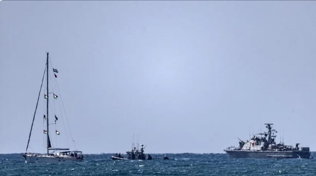Flottille pour Gaza : les navires interceptés acheminés à Ashdod sous haute surveillance