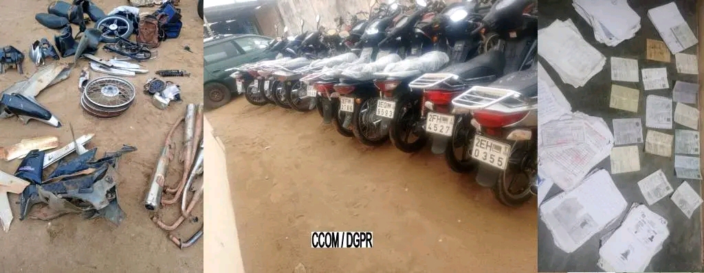 Bénin / Faits divers: le commissariat du 13ème arrondissement démantèle un réseau de voleurs de motos