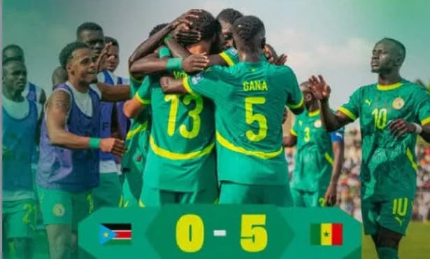 Sénégal – Soudan du Sud : Les Lions rugissent et s’imposent 5-0 en éliminatoires du Mondial 2026