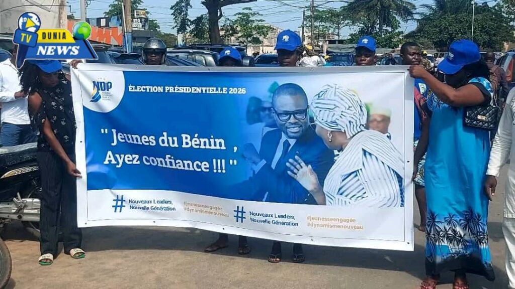 Présidentielle 2026 au Bénin: le duo Wadagni–Talata dépose sa candidature dans une ambiance festive