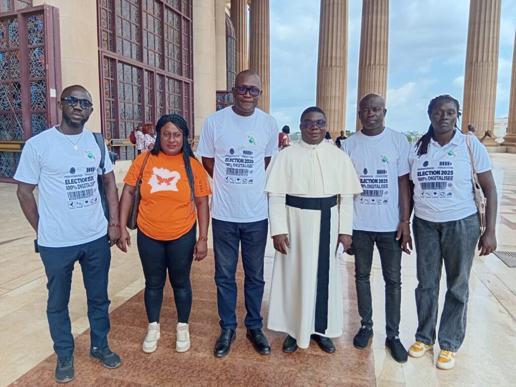 Paix en Côte d’Ivoire : PLACE-CI en pélerinage à la Basilique de Yamoussoukro
