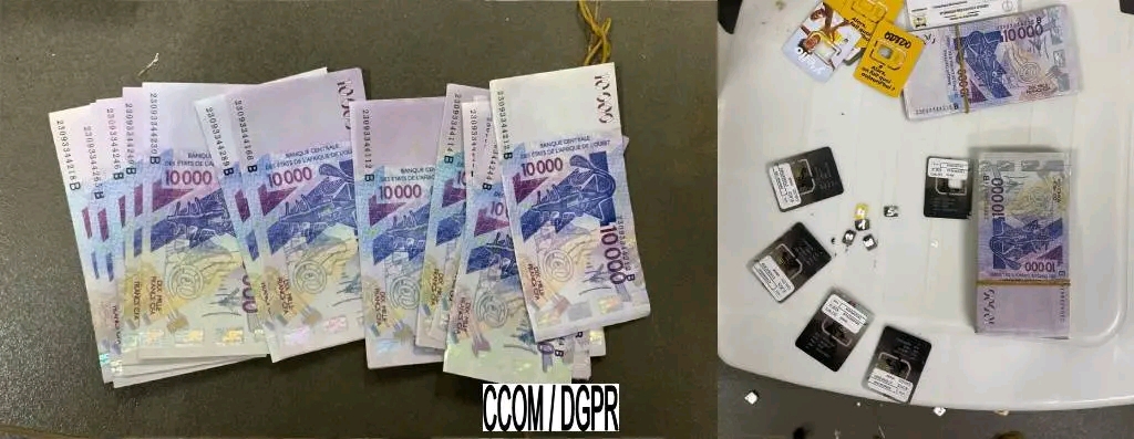 Bénin / Faits divers: Deux faux-monnayeurs arrêtés à Porto-Novo, près de deux millions de francs CFA saisis