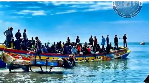 Joal : 71 candidats à la migration irrégulière sauvés in extremis en mer