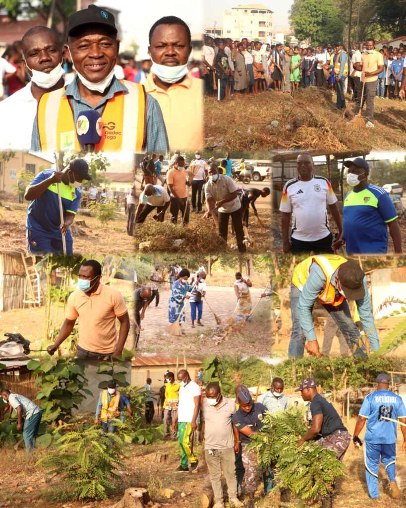 Ogou 1 / Opération Togo Propre : La dernière mobilisation de 2025 consacre l’unité citoyenne autour d’une ville plus saine