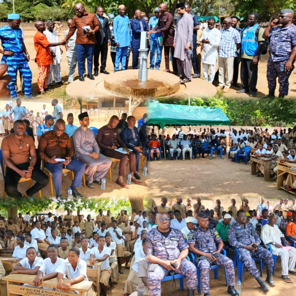 Amou 3 / Hiheatro : Lancement officiel du projet de réparation des forages en panne dans la région des Plateaux par Humanity First Togo et son partenaire allemand