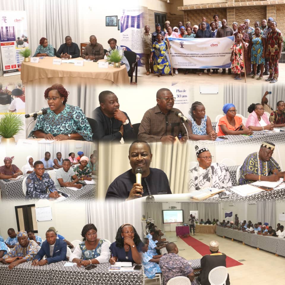 GF2D lance le projet « Promouvoir les droits et l’autonomisation économique des femmes, y compris celles en situation de handicap, au Togo » à Atakpamé