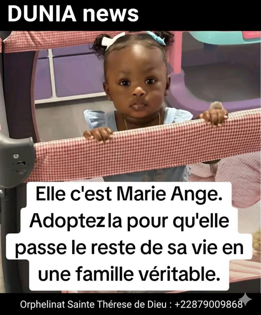 Un Regard, Une Vie : L’Appel à l’Amour de Marie-Ange à l’Orphelinat Sainte Thérèse de Dieu
