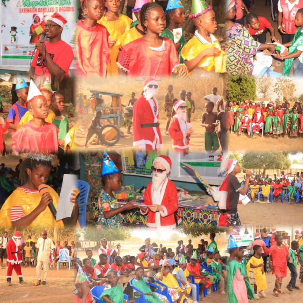 Togo/Le Village du Père Noël 2025 : une journée de magie et de partage à Atakpamé