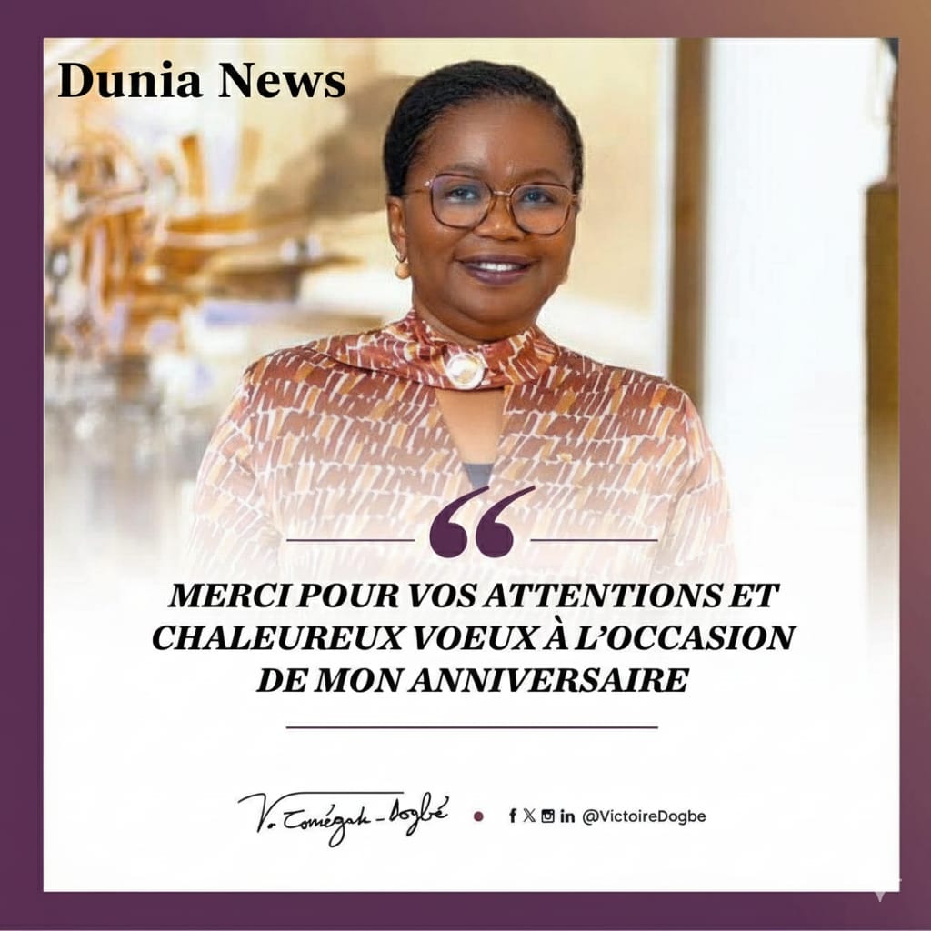 Victoire Tomegah-Dogbé célèbre son anniversaire : Un vent de gratitude et de proximité