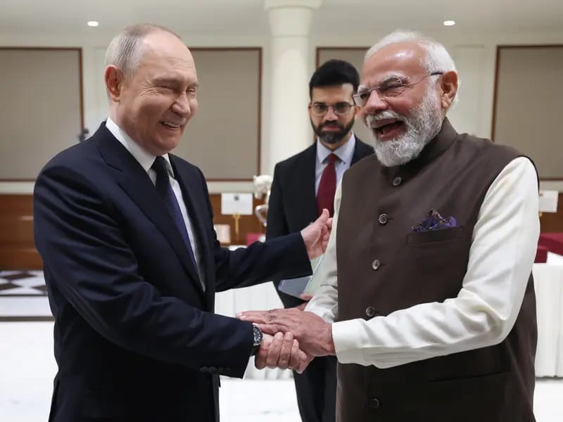 Inde-Russie : Vladimir Poutine à New Delhi pour consolider l’énergie, la défense et le commerce