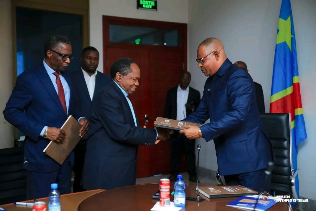 RDC / Emploi : Signature d’un accord stratégique tripartite à Kinshasa