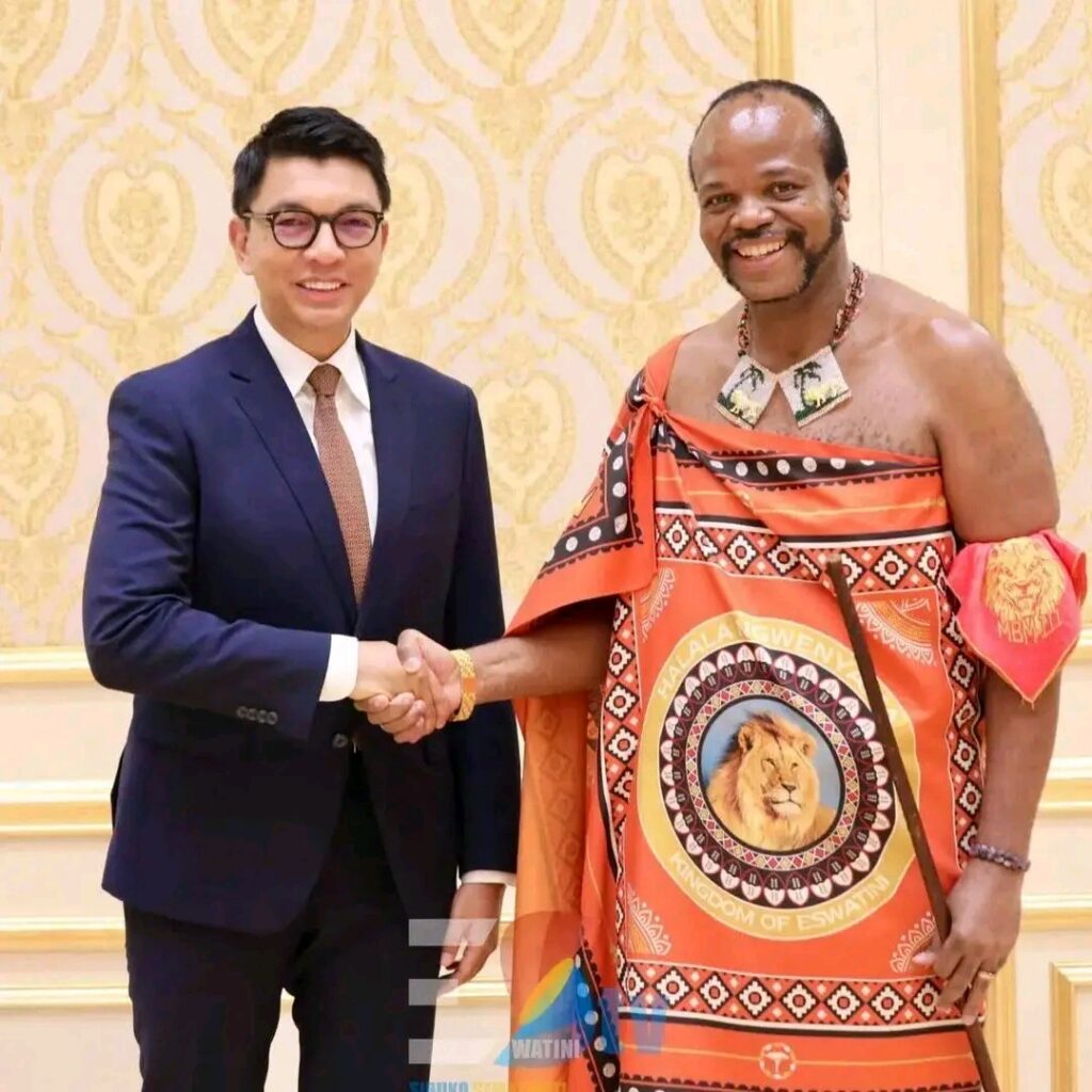 Madagascar / Diplomatie : Rajoelina accueilli en Eswatini, colère des autorités malgaches