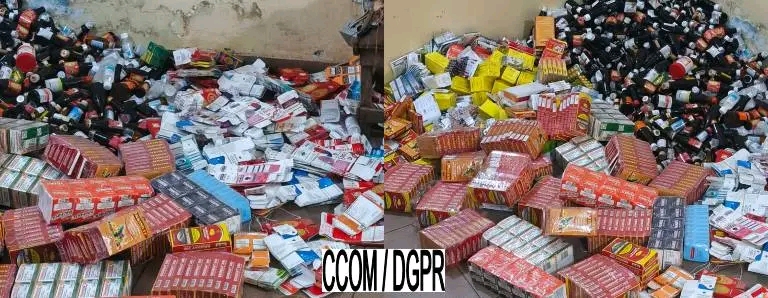 Bénin / Porto-Novo : Un motocycliste interpellé avec 180 kg de faux médicaments