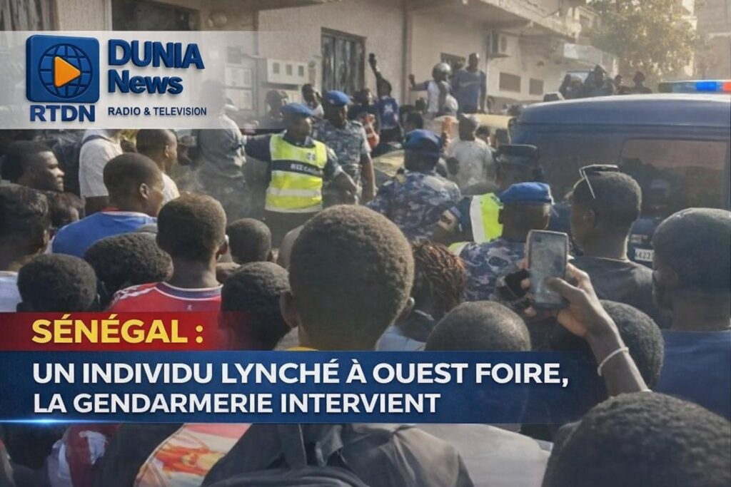 Sénégal : un individu lynché à Ouest Foire, la gendarmerie intervient