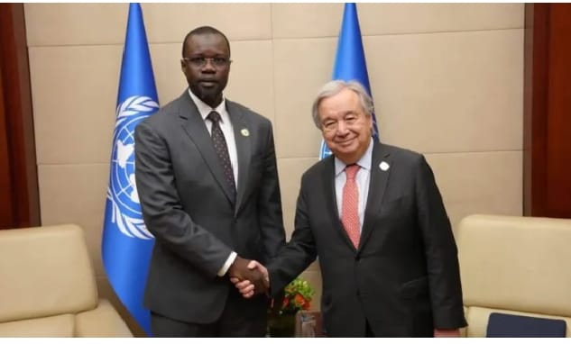 UA : Sonko et Guterres scellent la préparation de la Conférence mondiale sur l’eau 2026
