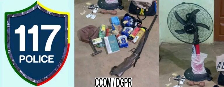 Bénin : Un récidiviste interpellé à Covè pour vol avec effraction et détention illégale d’arme à feu