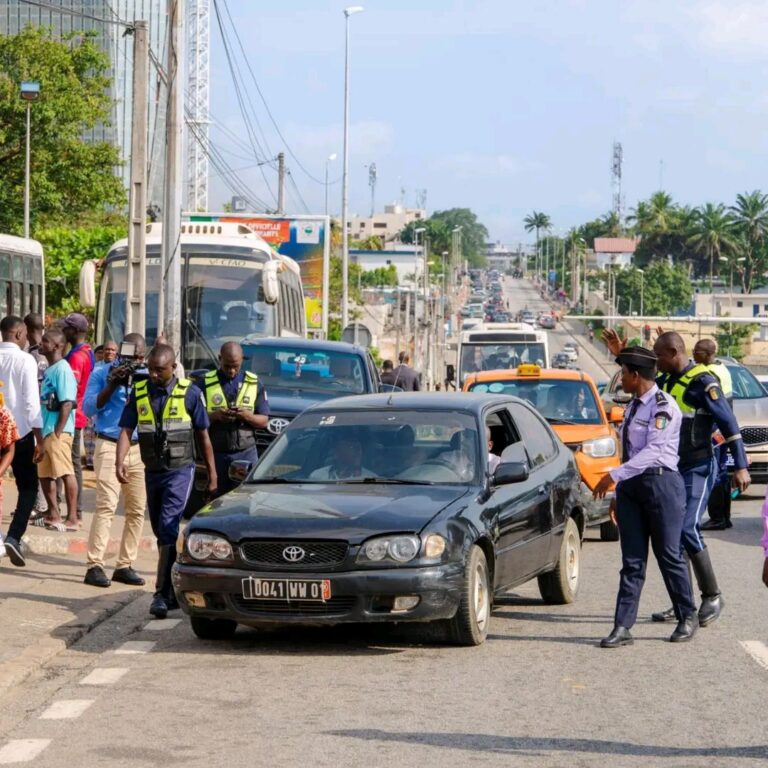 Côte d’Ivoire / Contrôle des plaques masquées et illégales lancé à Abidjan