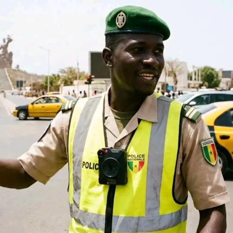 Sénégal la police introduit 2500 bodycams pour renforcer la transparence