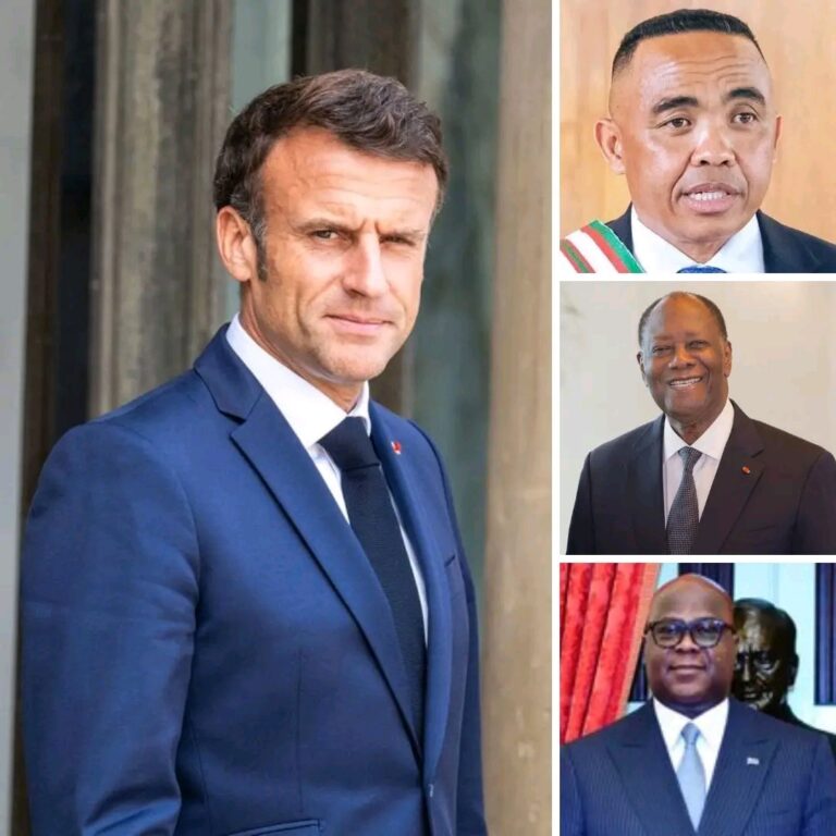 Macron reçoit plusieurs dirigeants africains à l’Élysée.