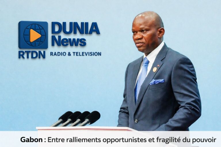 Gabon : Entre ralliements opportunistes et fragilité du pouvoir.