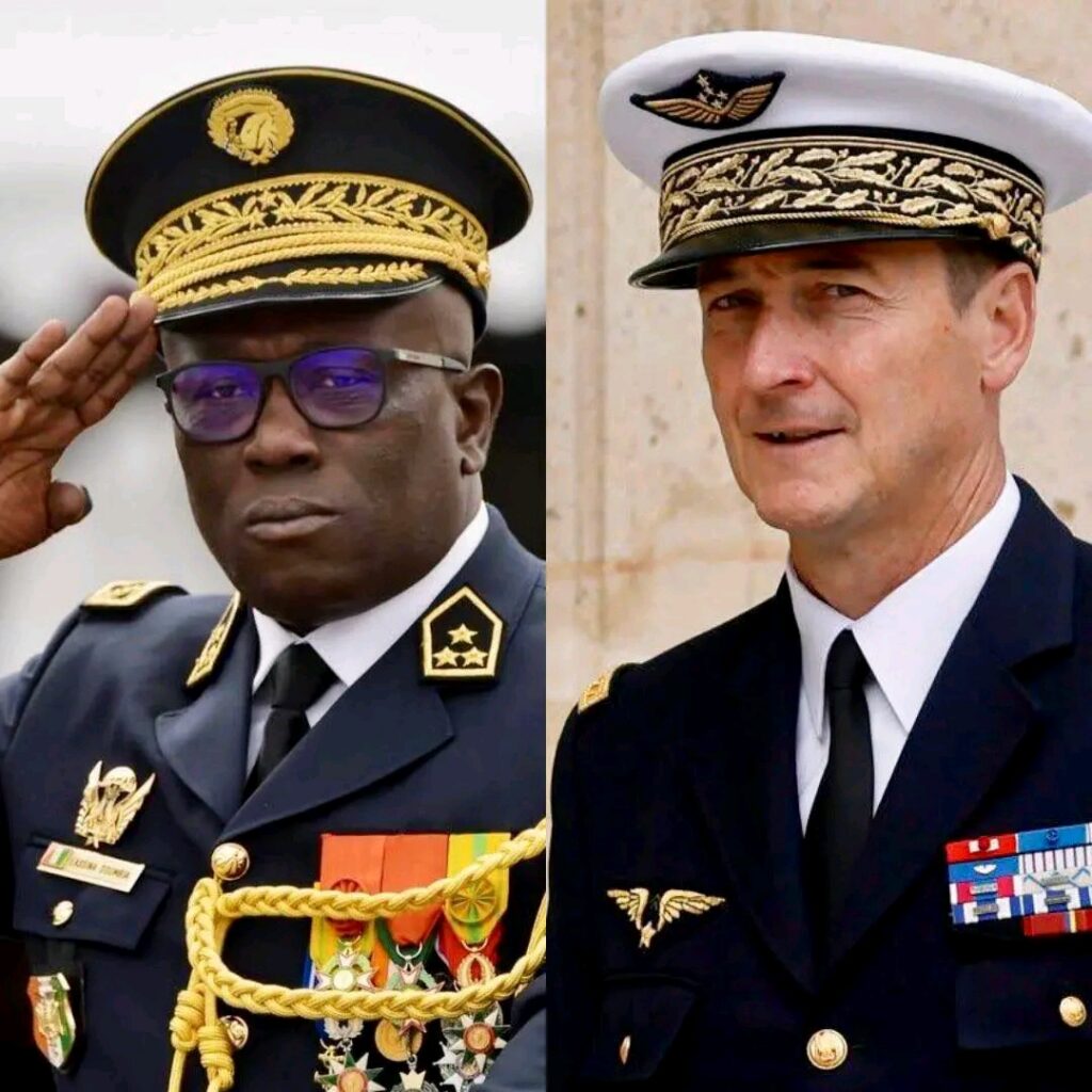 Cotonou : Les chefs d’état-major de la France et de la Côte d’Ivoire en visite au Bénin.