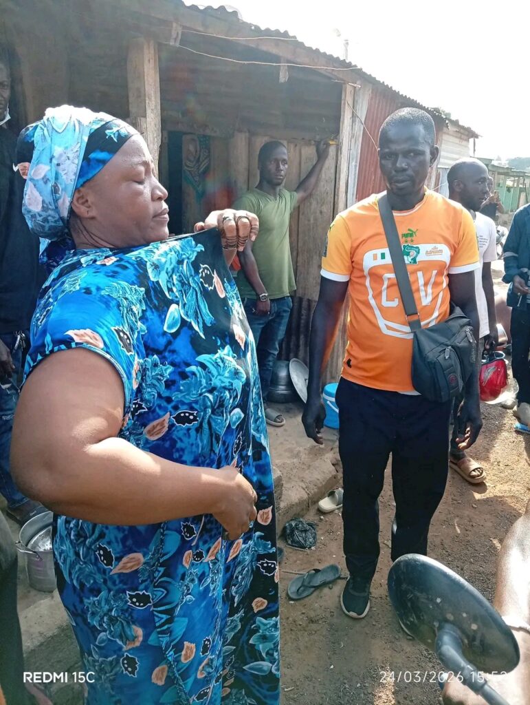 Côte d'ivoire/Duékoué : une vendeuse présumée de drogue, cachée sous son lit,interpellée.