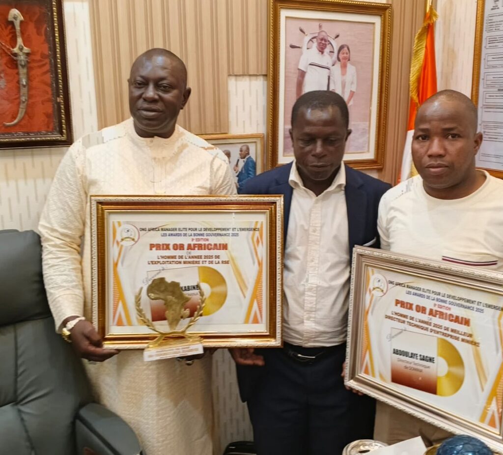Secteur minier ivoirien : Kourouma Kabiné honoré et appelle à une exploitation responsable