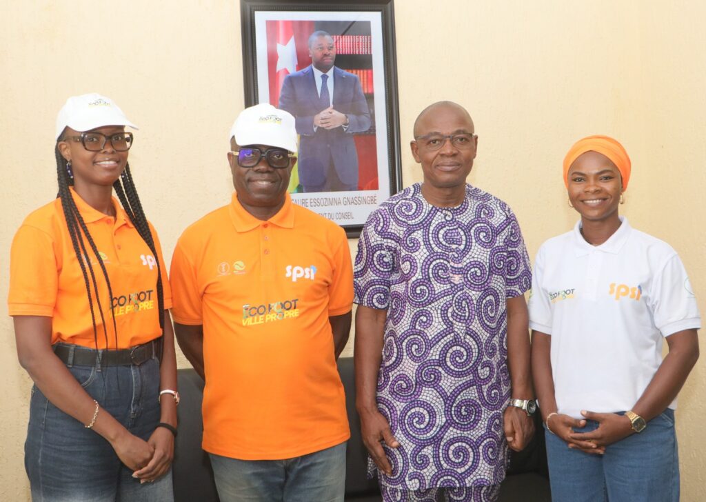 Atakpamé/Ogou 1 : Un projet alliant sport et salubrité présenté à la tête de l’exécutif communal