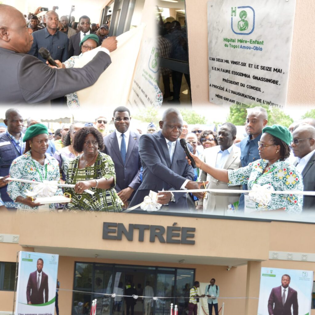 Amou-Oblo : l’Hôpital Mère-Enfant officiellement inauguré, un tournant majeur pour la santé maternelle