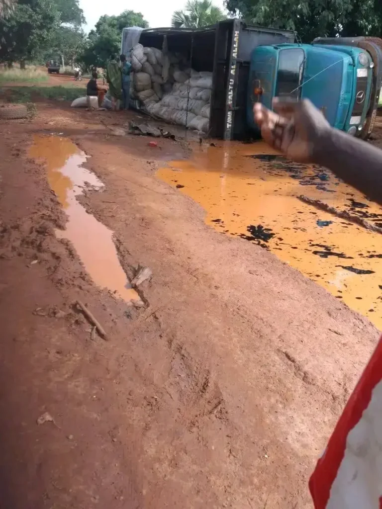 Tchad : Un camion fait plusieurs tonneaux à Yersué, deux blessés graves