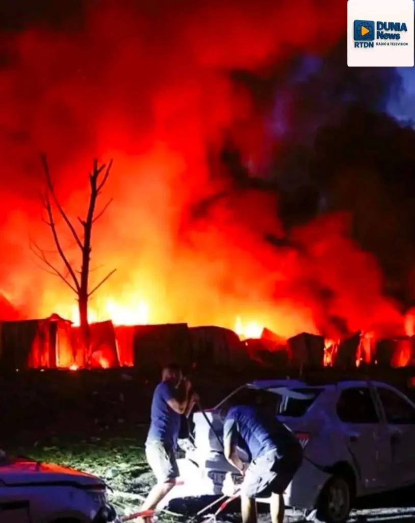 À la veille du sommet de l'OTAN, la Russie lance une violente attaque contre Kiev : des dizaines de victimes et de lourds dégâts