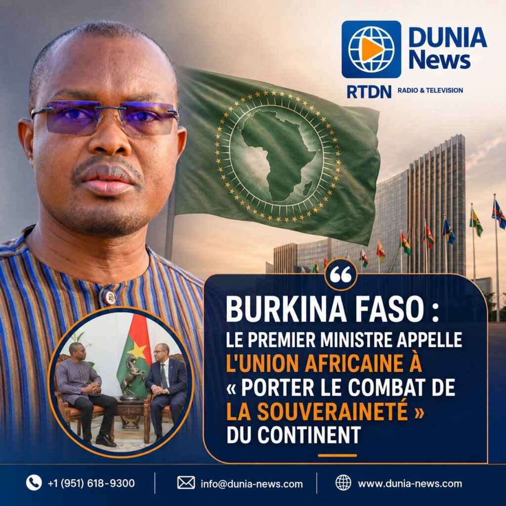 Burkina Faso : Le Premier ministre appelle l'Union africaine à « porter le combat de la souveraineté » du continent