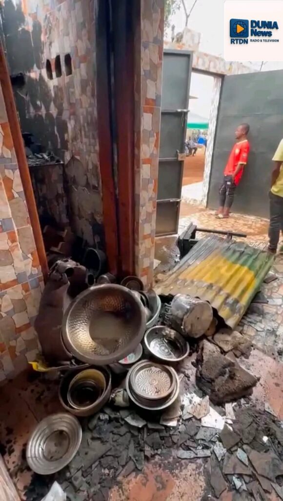 Côte d’Ivoire : Un père, son épouse et leur bébé périssent dans un incendie à Man