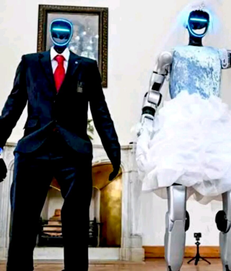 Russie : Moscou accueille une cérémonie symbolique présentée comme le premier « mariage » entre deux robots humanoïdes.