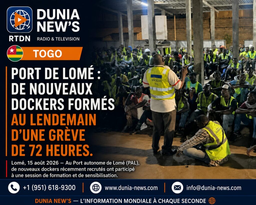 Port de Lomé : De nouveaux dockers formés au lendemain d’une grève de 72 heures