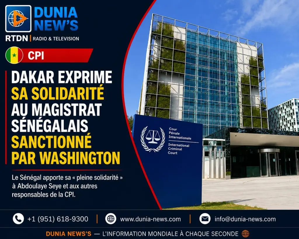 CPI : Dakar exprime sa solidarité au magistrat sénégalais sanctionné par Washington