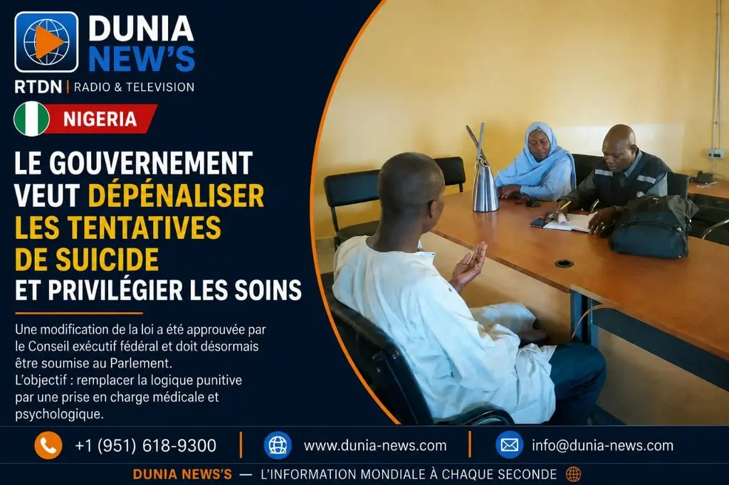Nigeria : le gouvernement veut dépénaliser les tentatives de suicide et privilégier les soins