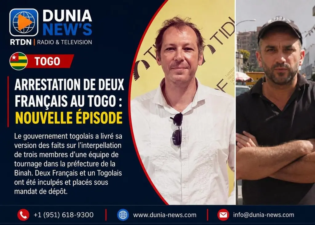 Togo/Arrestation de deux Français au Togo : Nouvelle épisode dans le feuilleton