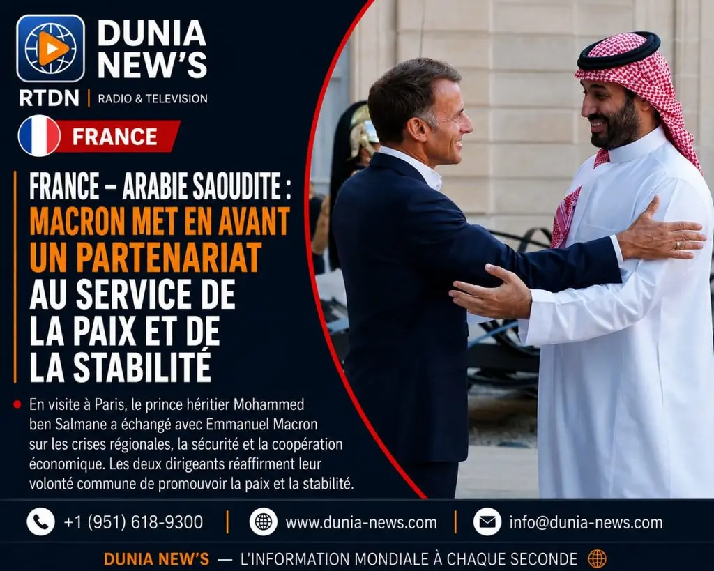 France – Arabie saoudite : Macron met en avant un partenariat au service de la paix et de la stabilité