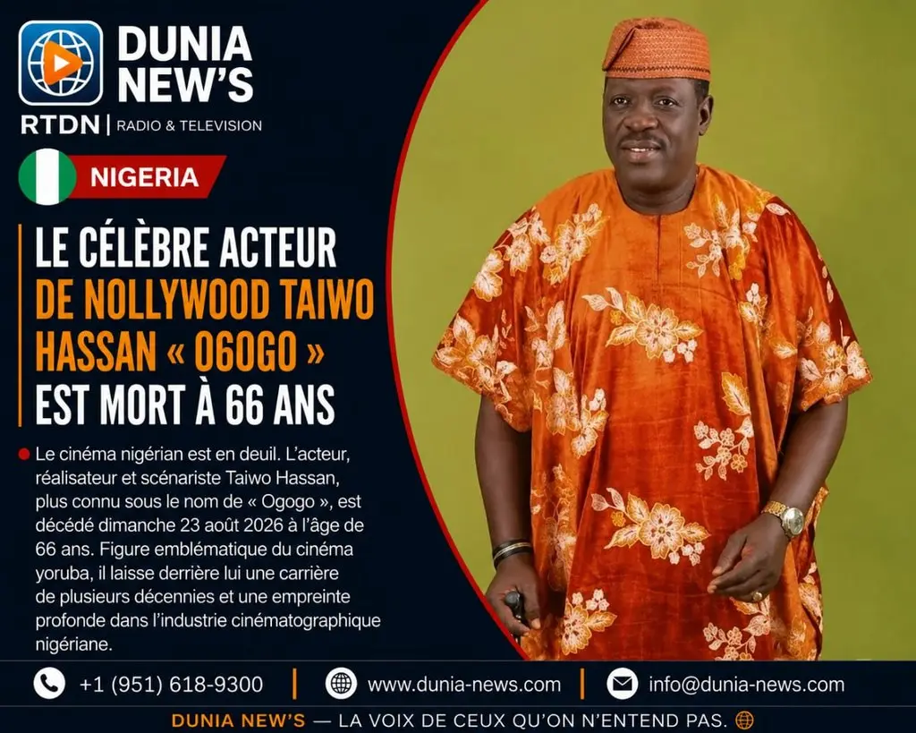 Nigeria : Le célèbre acteur de Nollywood Taiwo Hassan « Ogogo » est mort à 66 ans