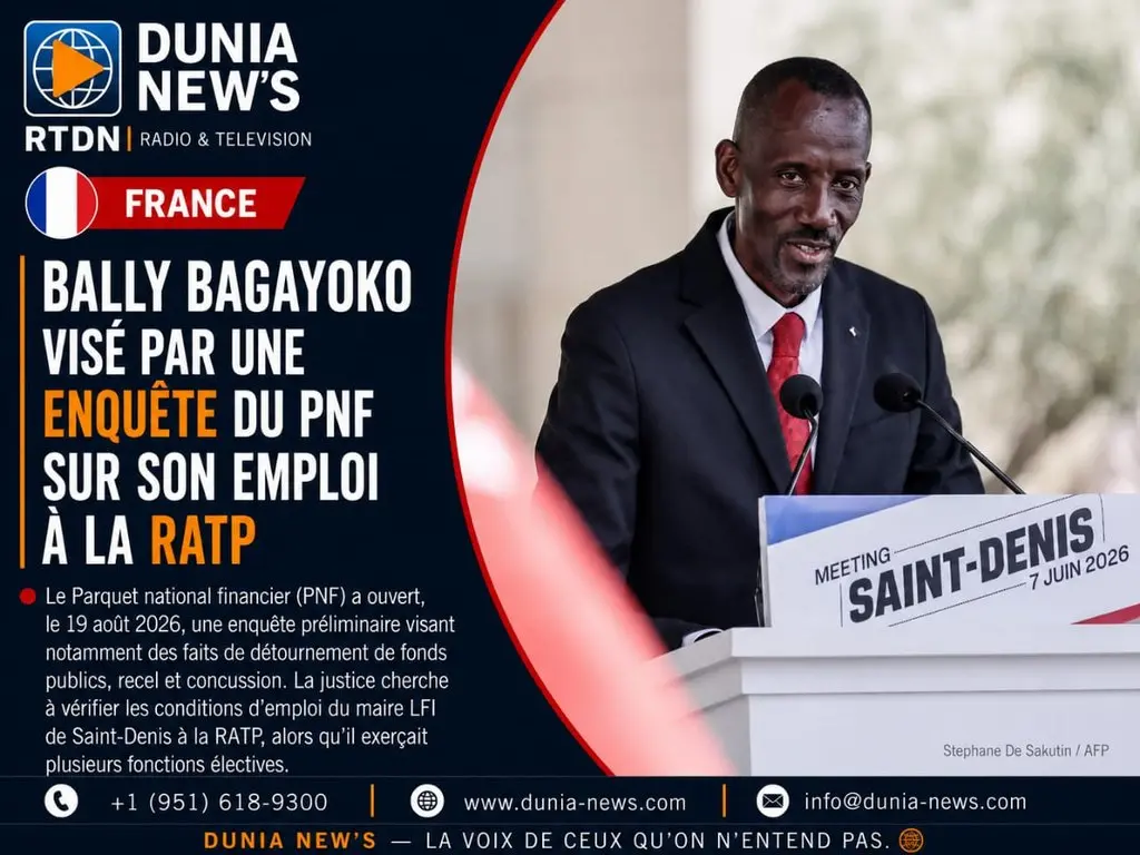 France : Bally Bagayoko visé par une enquête du Parquet national financier sur son emploi à la RATP