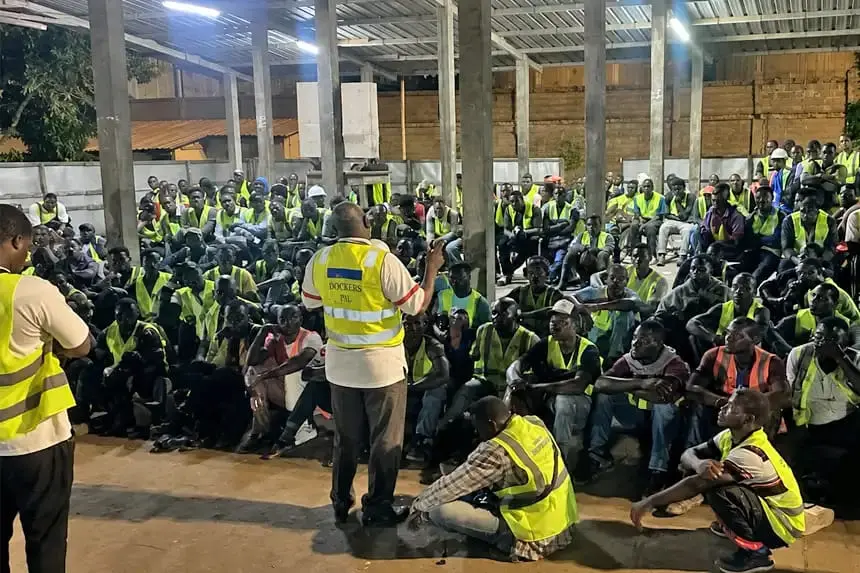 Port de Lomé : De nouveaux dockers formés au lendemain d’une grève de 72 heures.