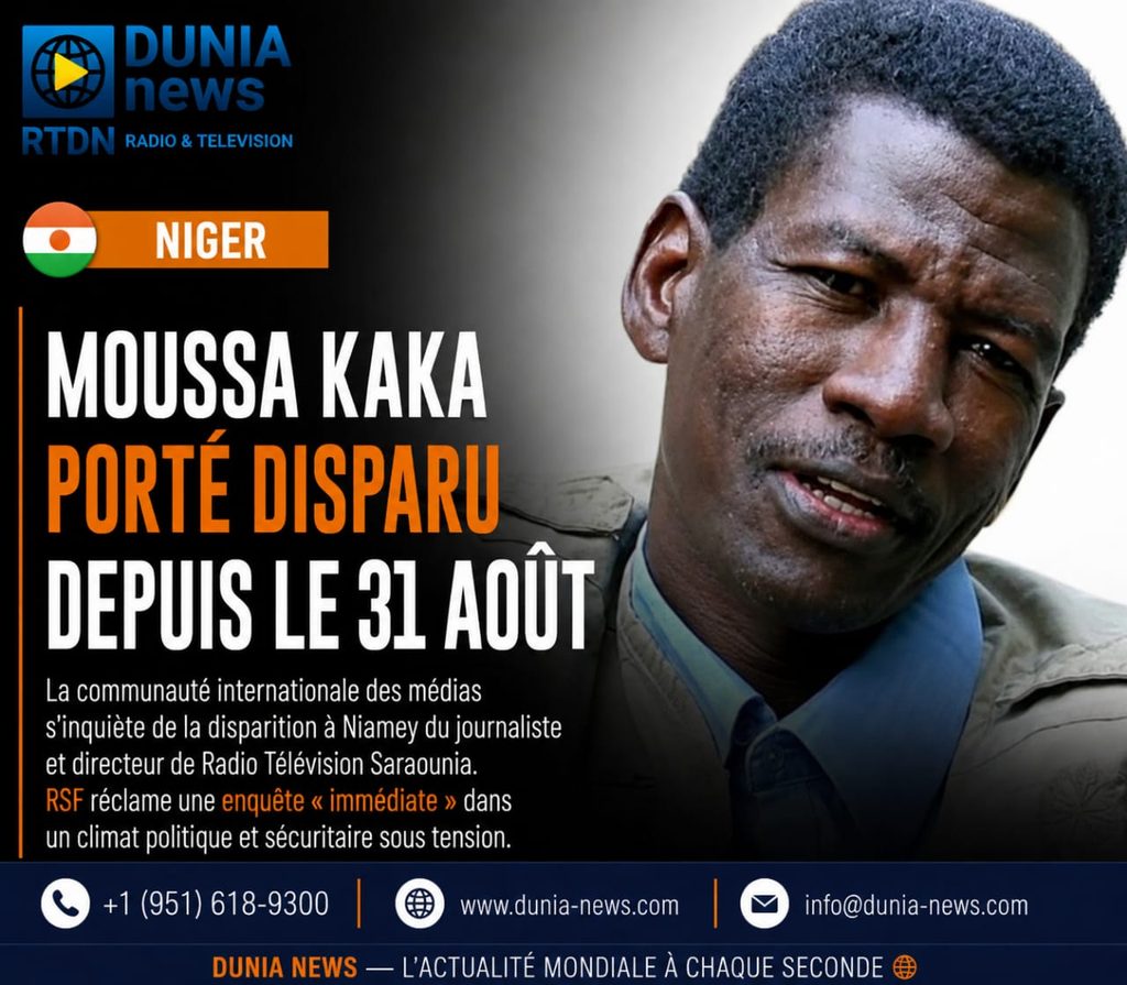Niger : Moussa Kaka porté disparu depuis le 31 Août