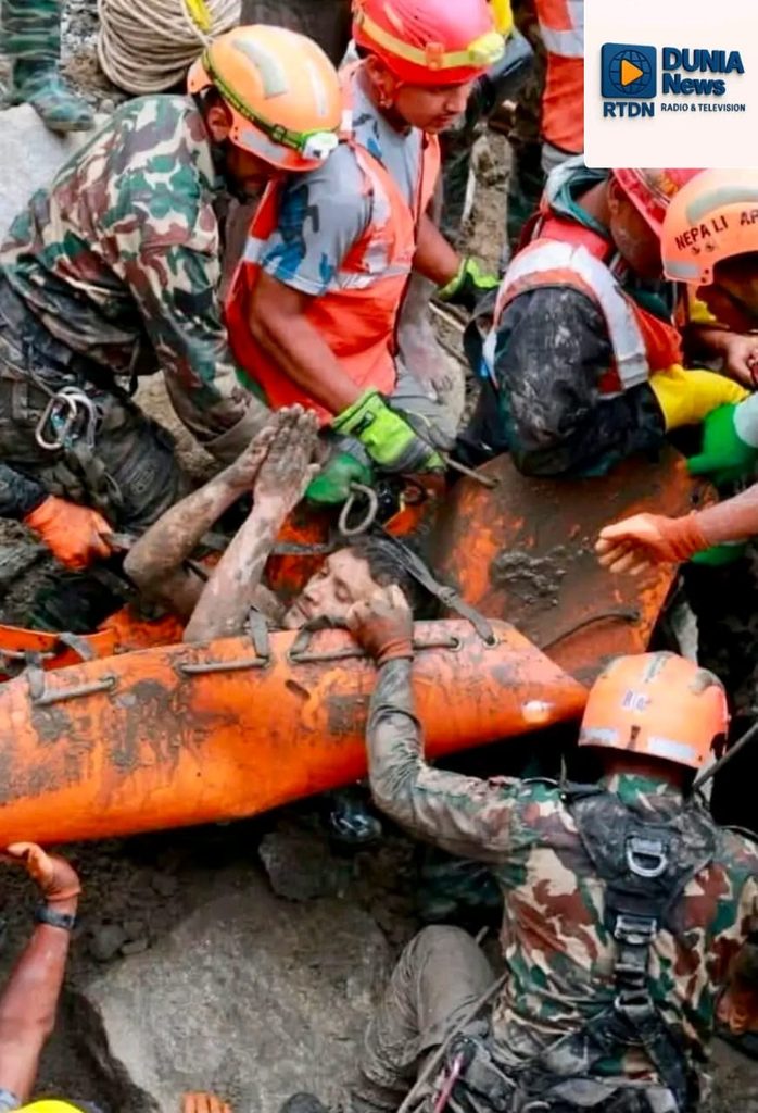 🇳🇵 Népal : deux ouvriers retrouvés vivants après neuf jours dans un tunnel enseveli par les eaux et la boue