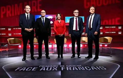 France : après la querelle Royal-Glucksmann, les cinq candidats de la primaire confrontent leurs divergences