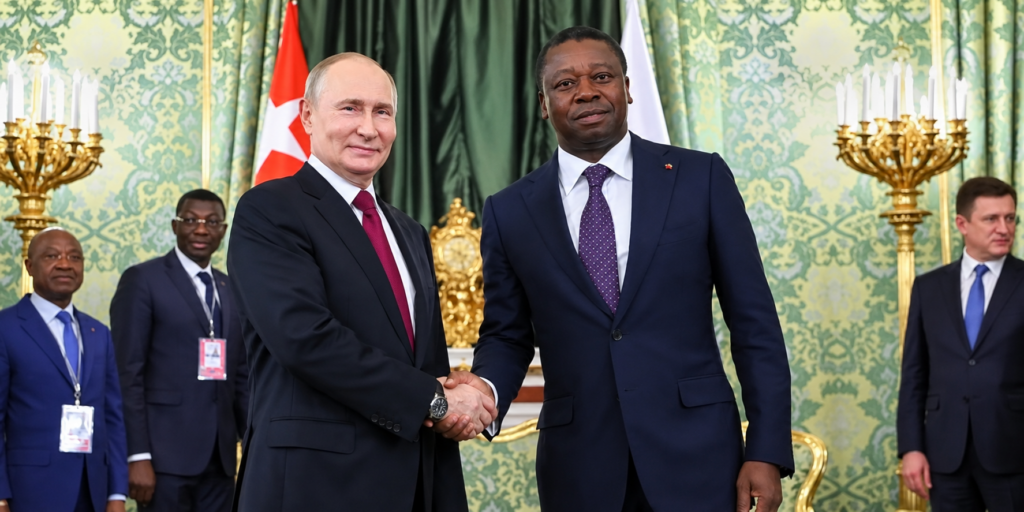 Russie-Afrique : Le Togo choisi pour accueillir une nouvelle Maison russe.