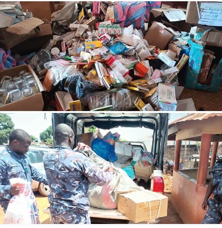 Bénin : 243 kg de médicaments de la rue saisis à Djougou